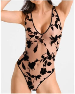 Body Aubade Boite à Désir Belle De Nuit (Noir) -Aubade Lingerie Boutique body aubade boite a desir belle de nuit noir 2