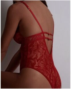 Body Aubade Coeur à Corps (Rouge Rebelle) -Aubade Lingerie Boutique body aubade coeur a corps rouge rebelle 2