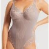 Body Emboîtant Louisa Bracq Julia (Taupe) -Aubade Lingerie Boutique body emboitant louisa bracq julia taupe