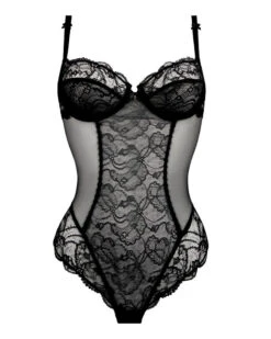 Body String Lise Charmel Féérie Couture (Noir) -Aubade Lingerie Boutique body string lise charmel feerie couture noir 2