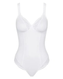 Body Triumph Modern Lace+Cotton (Blanc) -Aubade Lingerie Boutique body triumph modern lacecotton blanc 2