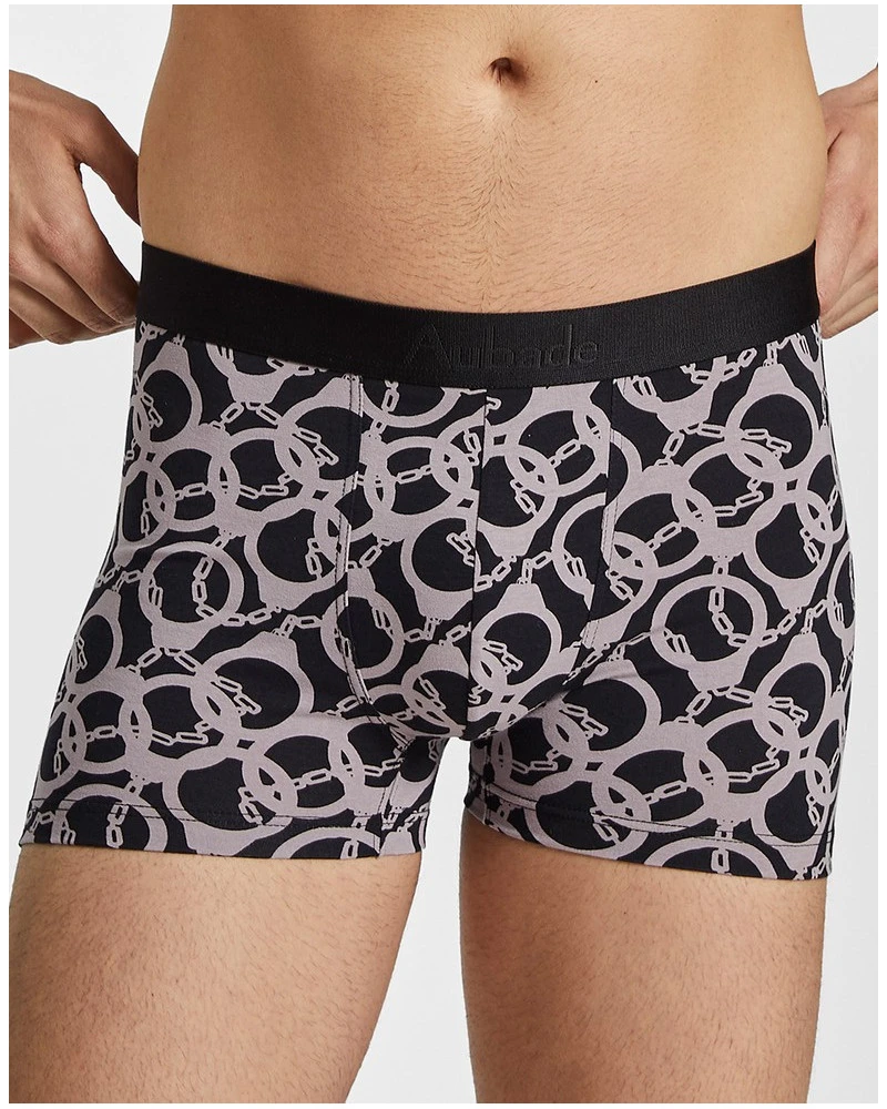 Boxer Aubade Men (Black Cuffs) 3 Boxer Aubade Men (Black Cuffs)