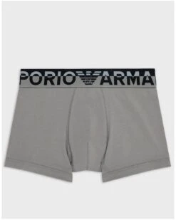 Boxer Emporio Armani Megalogo (Gris) -Aubade Lingerie Boutique boxer emporio armani megalogo gris 2