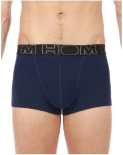Boxer HO1 HOM Boxerlines Lot De 2 (Marine/ Gris) -Aubade Lingerie Boutique boxer ho1 hom boxerlines lot de 2 marine gris 4