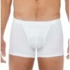 Boxer HO1 HOM Tencel Soft (Blanc) -Aubade Lingerie Boutique boxer ho1 hom tencel soft blanc