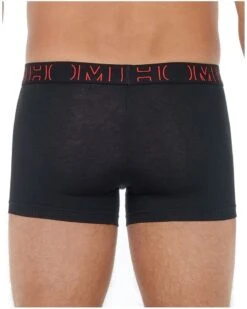 Boxer HOM Hiro Lot De 3 (Noir/Noir Imprimé/Rouge) 11 Boxer HOM Hiro Lot De 3 (Noir/Noir Imprimé/Rouge) -Aubade Lingerie Boutique boxer hom hiro lot de 3 noirnoir imprimerouge 2