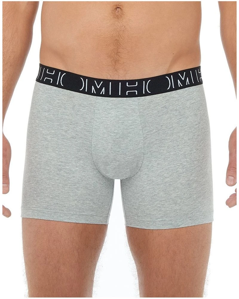 Boxer HOM Rayan Lot De 3 (Noir/Noir Imprimé/Grey) 7 Boxer HOM Rayan Lot De 3 (Noir/Noir Imprimé/Grey) – Image 5