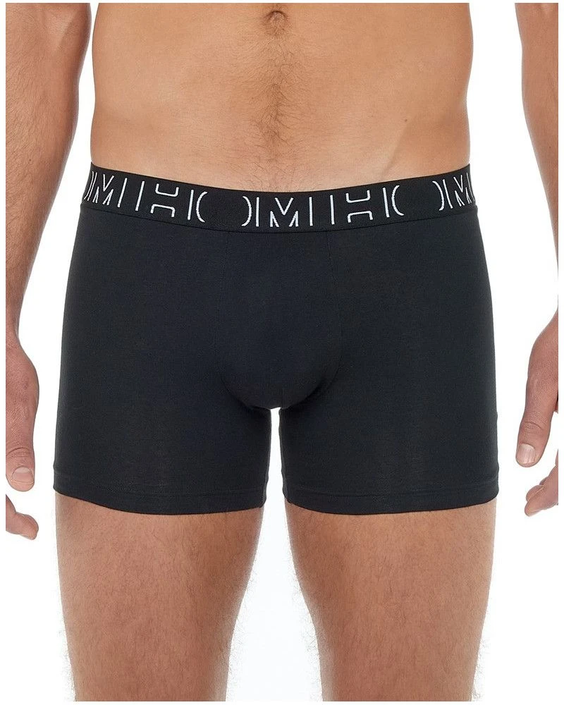 Boxer HOM Rayan Lot De 3 (Noir/Noir Imprimé/Grey) 8 Boxer HOM Rayan Lot De 3 (Noir/Noir Imprimé/Grey) – Image 6