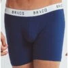 Boxer Long Louisa Bracq Basic Range (Navy)
