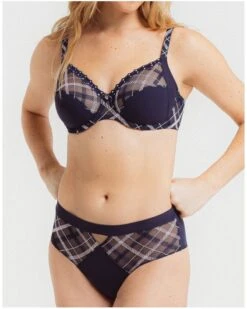 Boxer Louisa Bracq Albanach (Nuit Electrique) -Aubade Lingerie Boutique boxer louisa bracq albanach nuit electrique 1