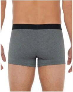 Boxer Tonal Pack HOM Lot De 3 (Black/Navy/Grey) -Aubade Lingerie Boutique boxer tonal pack hom lot de 3 blacknavygrey 2