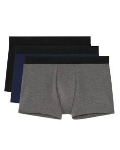 Boxer Tonal Pack HOM Lot De 3 (Black/Navy/Grey)
