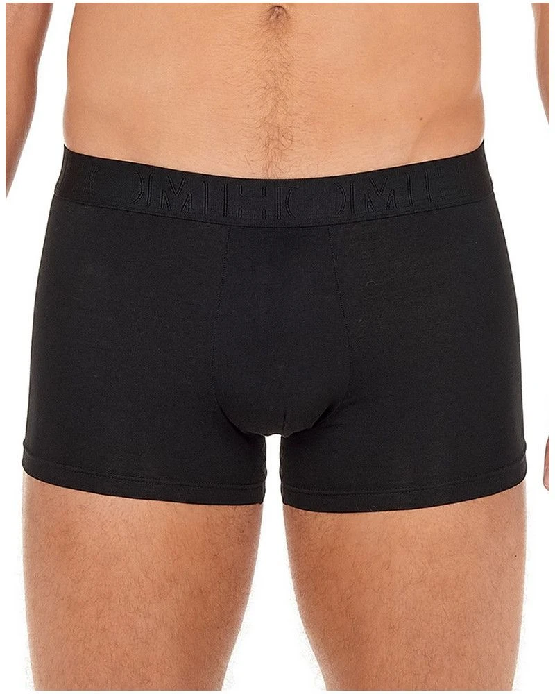Boxer Tonal Pack HOM Lot De 3 (Noir) 4 Boxer Tonal Pack HOM Lot De 3 (Noir) – Image 2