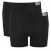 Boxers Longs Sloggi For Men GO Natural (Lot De 2) (Noir) -Aubade Lingerie Boutique boxers longs sloggi for men go natural lot de 2 noir