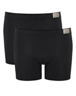 Boxers Longs Sloggi For Men GO Natural (Lot De 2) (Noir)