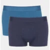 Boxers Sloggi For Men EVER Airy (lot De 2) (Blue-Dark Combination) -Aubade Lingerie Boutique boxers sloggi for men ever airy lot de 2 blue dark combination