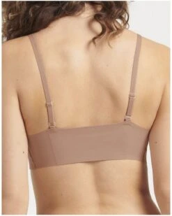 Bralette Sloggi Zero Microfibre (Cameo Brown) -Aubade Lingerie Boutique bralette sloggi zero microfibre cameo brown 2