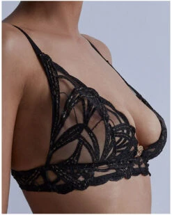 Bralette Triangle Aubade X Elie Saab My Desire (Secret Date) -Aubade Lingerie Boutique bralette triangle aubade x elie saab my desire secret date 2