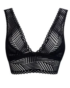 Brassière Séduction Antigel Tressage Graphic (Tressage Noir)