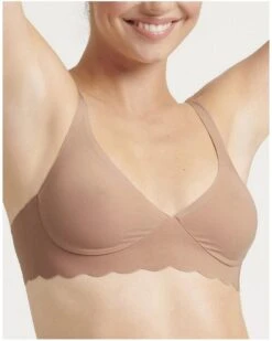 Brassière Sloggi Zero Microfibre (Cameo Brown) -Aubade Lingerie Boutique brassiere sloggi zero microfibre cameo brown 1