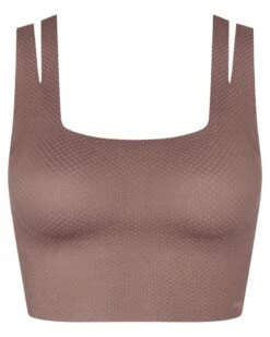 Brassière Top Sloggi Zero Feel Flow (Cacao) -Aubade Lingerie Boutique brassiere top sloggi zero feel flow cacao 2