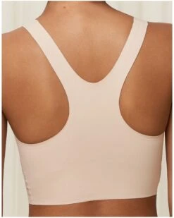 Brassière Top Triumph Flex Smart (Soft Praline) -Aubade Lingerie Boutique brassiere top triumph flex smart soft praline 1