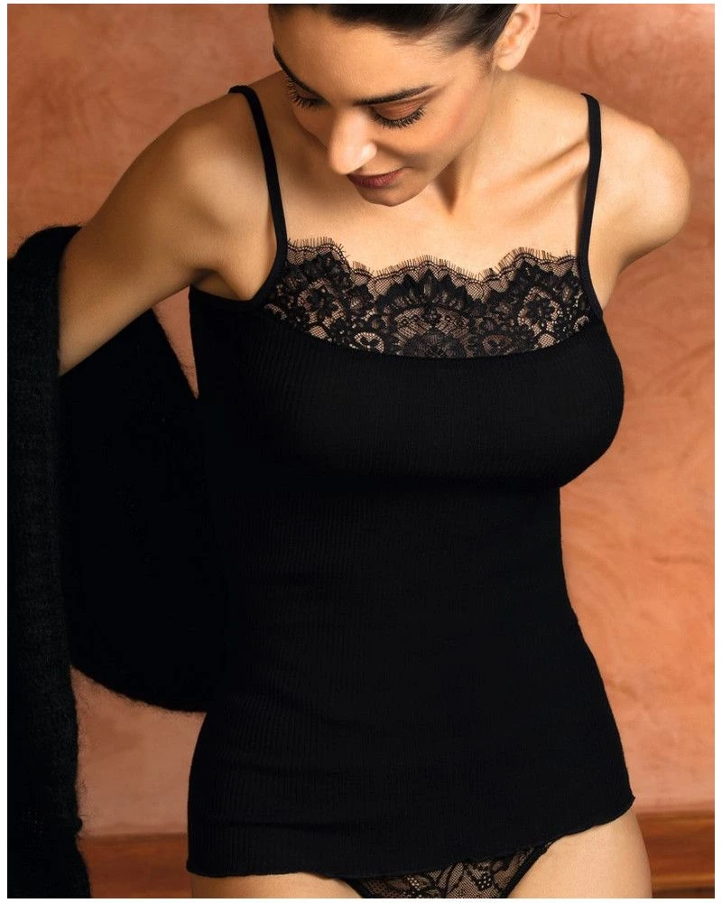 Caraco Bien-être Lise Charmel Plaisir Caresse (Noir) 4 Caraco Bien-être Lise Charmel Plaisir Caresse (Noir) – Image 2