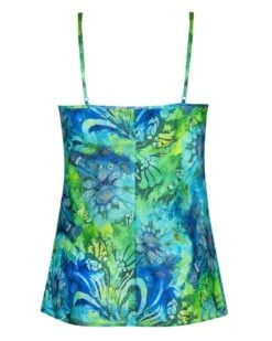 Caraco Lise Charmel Grâce Aquatique (Floral Aqua) -Aubade Lingerie Boutique caraco lise charmel grace aquatique floral aqua 2