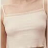 Crop Top Sloggi GO Ribbed (Angora) -Aubade Lingerie Boutique crop top sloggi go ribbed angora