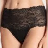 Culotte Haute Calida Sensual Secrets (Noir) -Aubade Lingerie Boutique culotte haute calida sensual secrets noir
