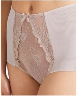 Culotte Taille Haute Aubade Softessence (Skin) -Aubade Lingerie Boutique culotte taille haute aubade softessence skin 3