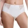Culotte Taille Haute Chantelle Graphic Support (Blanc) 1 Culotte Taille Haute Chantelle Graphic Support (Blanc) -Aubade Lingerie Boutique culotte taille haute chantelle graphic support blanc
