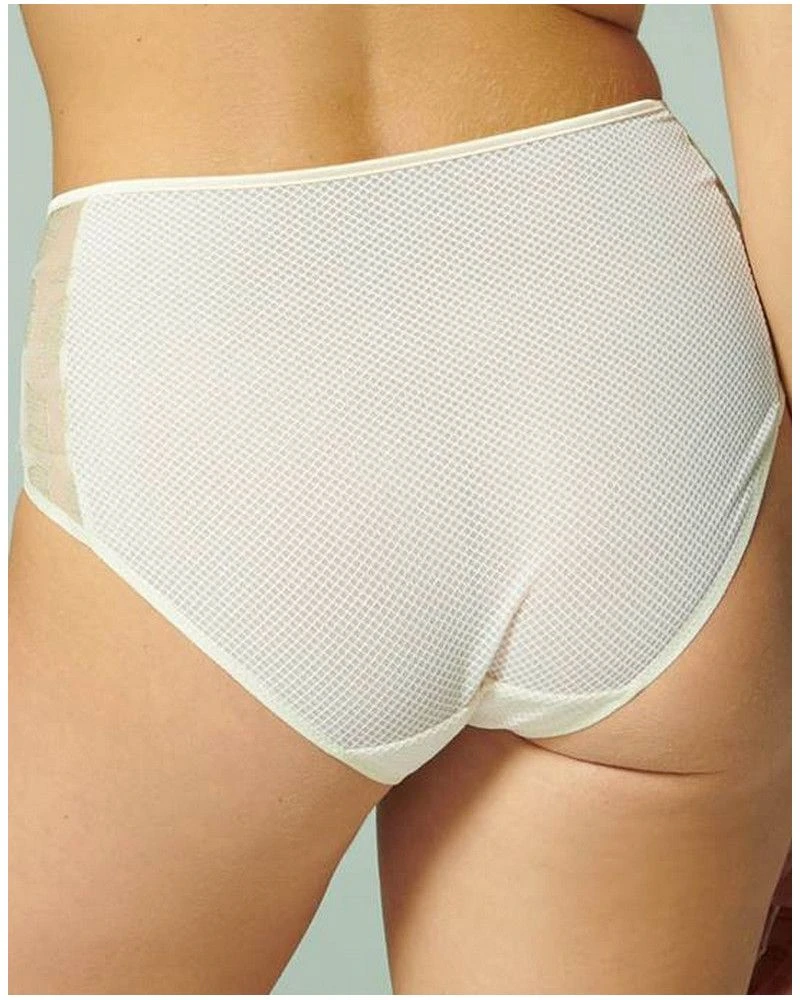 Simone Perele Culotte Taille Haute Simone Pérèle Dahlia (Perle Ivoire) 4 Simone Perele Culotte Taille Haute Simone Pérèle Dahlia (Perle Ivoire) – Image 2