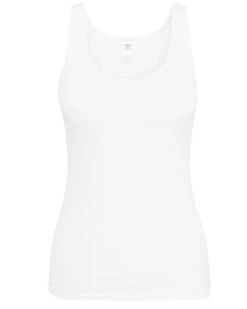 Débardeur Calida Hosen 100% Coton (Blanc) -Aubade Lingerie Boutique debardeur calida hosen 100 coton blanc 2