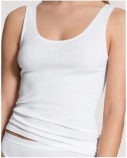 Débardeur Calida Hosen 100% Coton (Blanc)