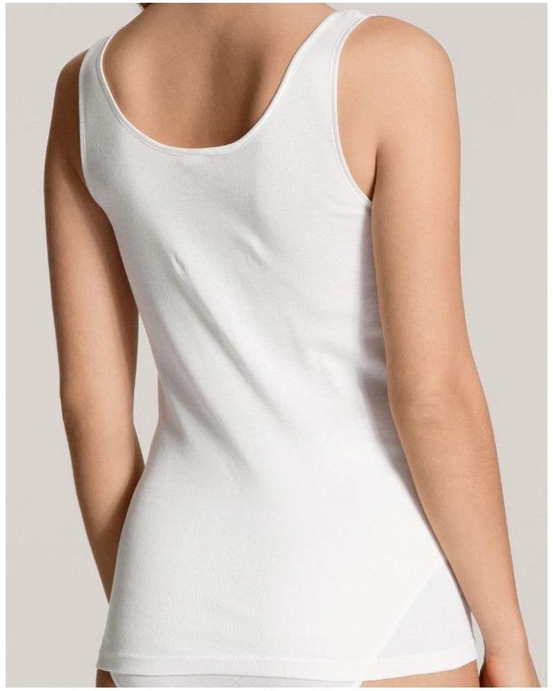 Débardeur Calida Light 100% Coton (Blanc) 4 Débardeur Calida Light 100% Coton (Blanc) – Image 2