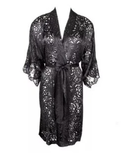 Déshabillé Lise Charmel Dressing Floral (Noir)