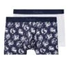 Duo Boxers Aubade Men Lot De 2 (Asto/Uni Blanc) -Aubade Lingerie Boutique duo boxers aubade men lot de 2 astouni blanc