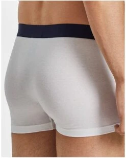 Duo Boxers Aubade Men Lot De 2 (Asto/Uni Blanc) -Aubade Lingerie Boutique duo boxers aubade men lot de 2 astouni blanc 4