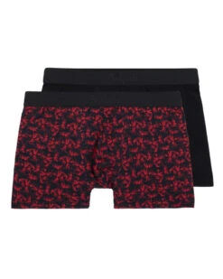 Duo Boxers Aubade Men (Lot De 2)(Bambou/Noir)