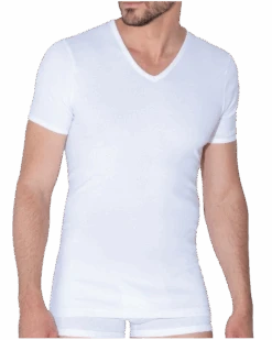 Éminence Maillot De Corps Col V (Lot De 2)