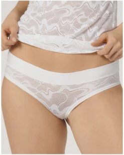 Hipster Sloggi GO Allround Lace (Blanc)