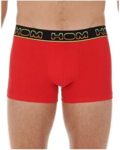 Lot De 2 Boxers Hom Ivano (Noir/Rouge) -Aubade Lingerie Boutique lot de 2 boxers hom ivano noirrouge 5