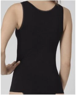 Lot De 2 Débardeurs Sloggi GO (Coton Bio) Noir -Aubade Lingerie Boutique lot de 2 debardeurs sloggi go coton bio noir 2