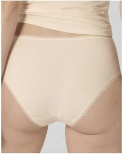 Lot De 2 Slips Midi Sloggi GO (Coton Bio) Poudré 9 Lot De 2 Slips Midi Sloggi GO (Coton Bio) Poudré -Aubade Lingerie Boutique lot de 2 slips midi sloggi go coton bio poudre 2