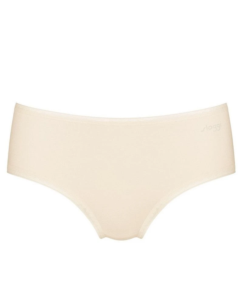 Lot De 2 Slips Midi Sloggi GO (Coton Bio) Poudré 6 Lot De 2 Slips Midi Sloggi GO (Coton Bio) Poudré – Image 4