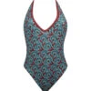 Maillot De Bain Une Pièce Antigel La Muse Bohème (Azur Bohème) -Aubade Lingerie Boutique maillot de bain une piece antigel la muse boheme azur boheme