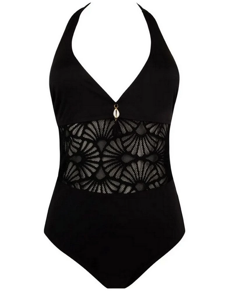 Maillot De Bain Une Pièce Antigel La Muse Dentelle (Noir) 3 Maillot De Bain Une Pièce Antigel La Muse Dentelle (Noir)