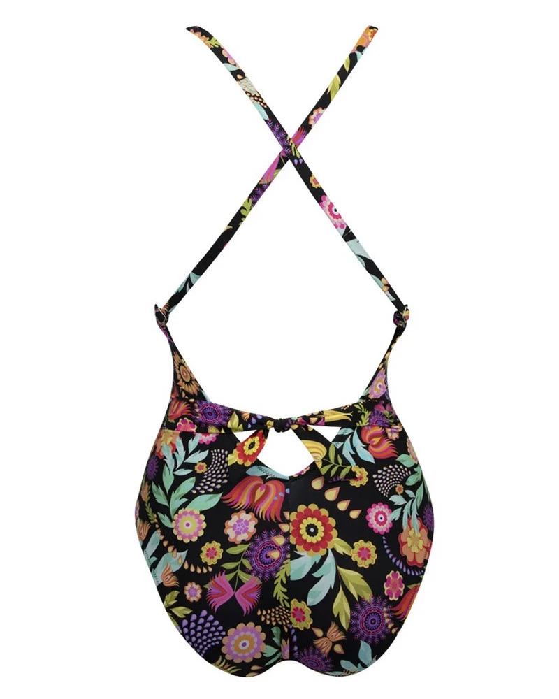 Maillot De Bain Une Pièce Antigel La Muse En Fleurs (Bouquet Radieux) 4 Maillot De Bain Une Pièce Antigel La Muse En Fleurs (Bouquet Radieux) – Image 2