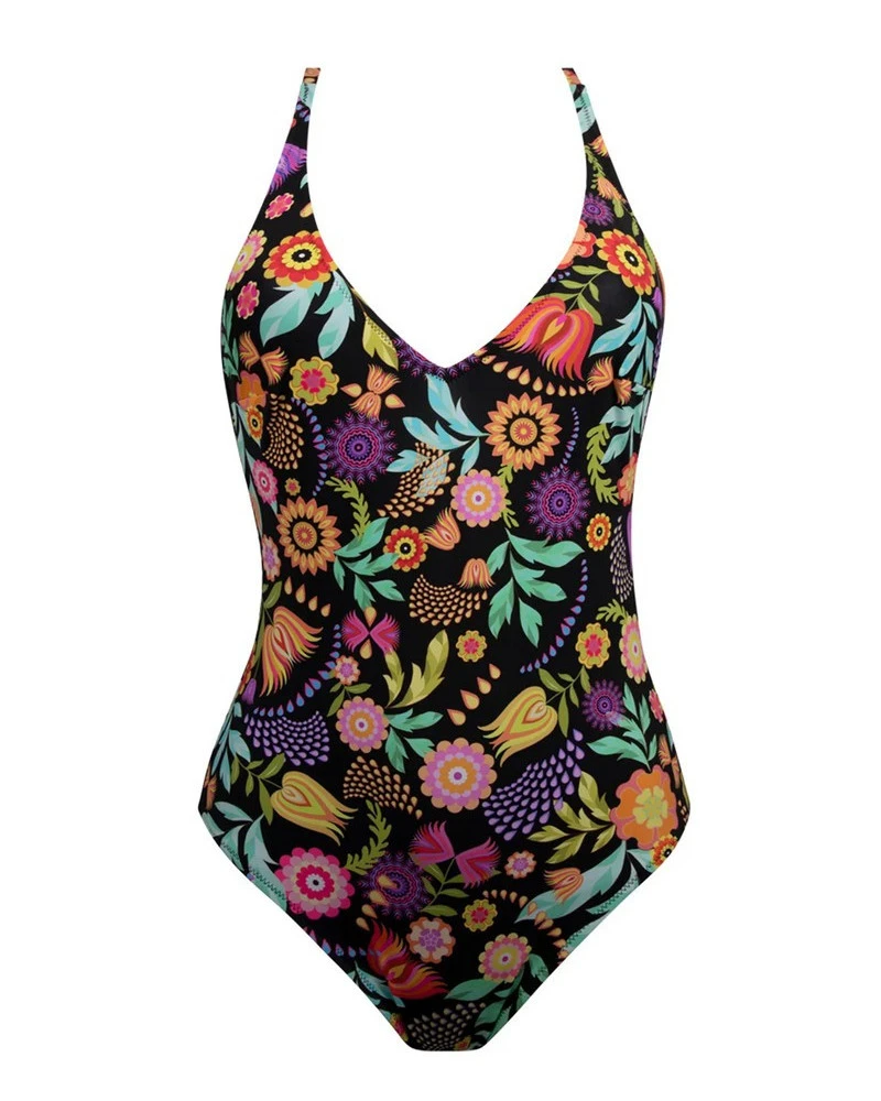 Maillot De Bain Une Pièce Antigel La Muse En Fleurs (Bouquet Radieux) 3 Maillot De Bain Une Pièce Antigel La Muse En Fleurs (Bouquet Radieux)